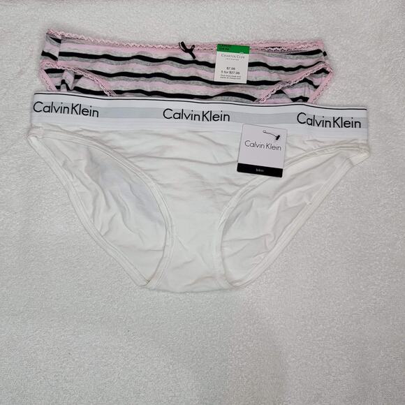Calvin Klein/Alfani/Charter Club 3 Pack Underwear Thong Bikini Panty Large NEW - Picture 3 of 8